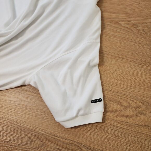 Nike Team Dri Fit Polo Shirt Mens XXL White Embroidered Ohio State Buckeyes - Picture 11 of 12